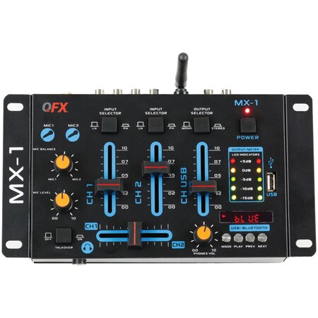 Qfx Professional 3-Channel Mixer MX-1
